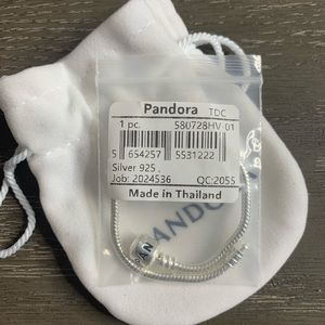 NEW AUTHENTIC PANDORA 18 CM/7.1 WITH POUCH